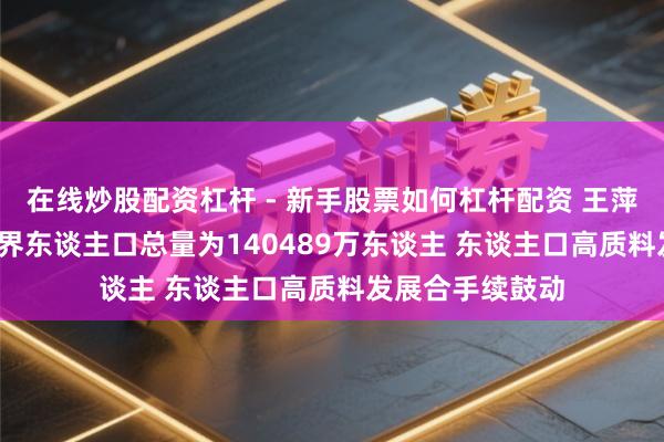 在线炒股配资杠杆 - 新手股票如何杠杆配资 王萍萍：2025年世界东谈主口总量为140489万东谈主 东谈主口高质料发展合手续鼓动